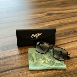 Maui Jim Kaupo Gap polarized aviator sunglasses